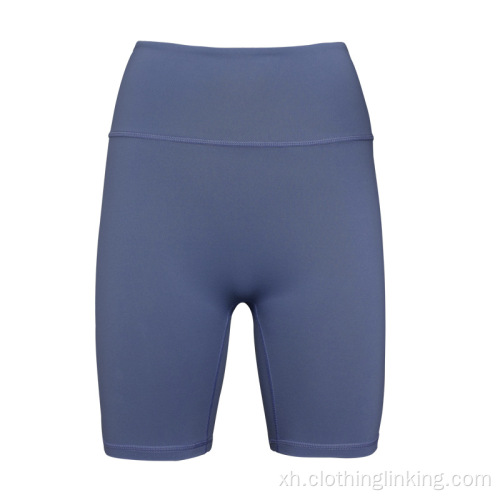 I-High Waist esebenzayo ye-Bermuda Leggings ezimfutshane